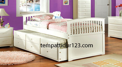 Tempat Tidur Anak Cat Duco