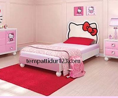 Tempat Tidur Anak Hello Kitty