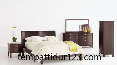 Kamar Set 2 Sandaran Blok Minimalis Mewah