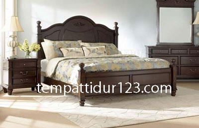 Tempat Tidur Minimalis Semi Clasic