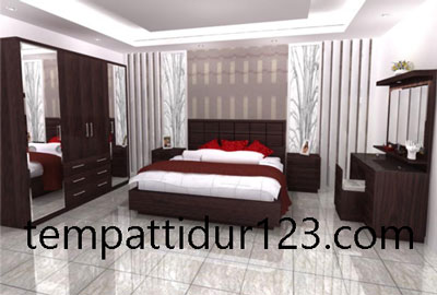 Kamar Set Utama Minimalis Model Toronto Blok