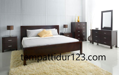 Kamar Set Utama Minimalis Jepara Murah