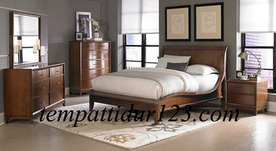 Pusat Furniture Makasar Set Tempat Tidur Minimalis