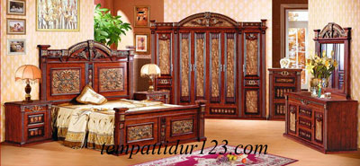 Ranjang Pengantin Mewah Set Kamar Italy